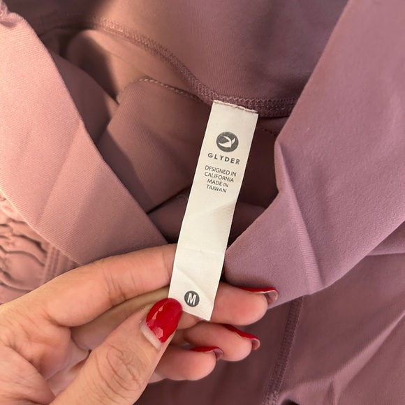 Glyder Purple Legging and Sports Bra Set - Picture 4 of 5